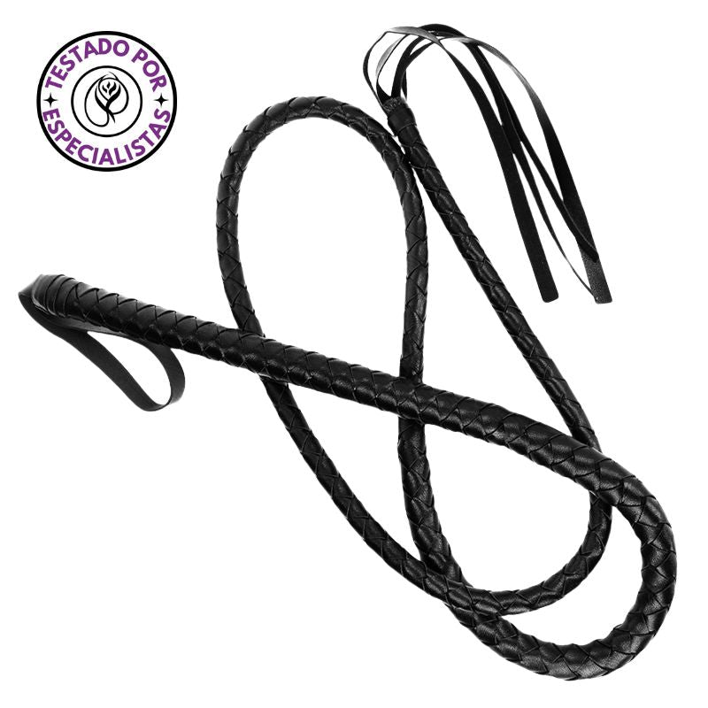 KINK - LÁTIGO SERPIENTE NEGRO LARGO 210 CM