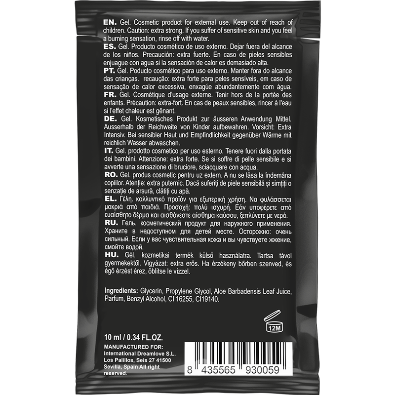 COQUETTE CHIC DESIRE - GEL RETARDANTE POCKET CHRONOS PARA ÉL 10 ML
