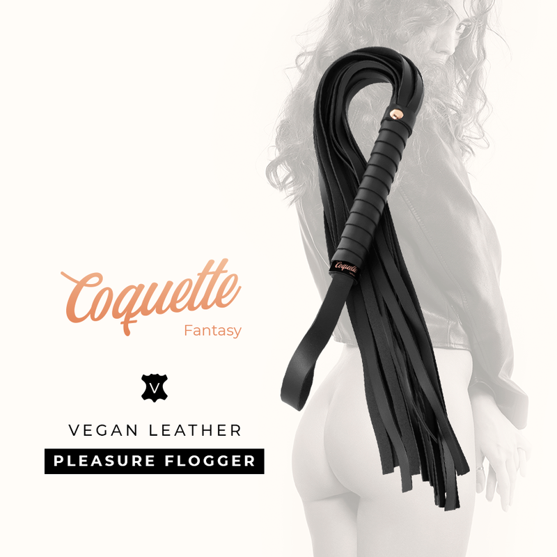 COQUETTE CHIC DESIRE - LÁTIGO DE CUERO VEGANO DE FANTASÍA