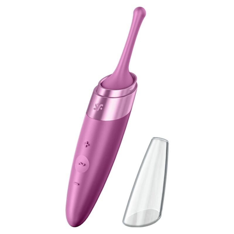 SATISFYER - ESTIMULADOR DE CLÍTORIS PÚRPURA TWIRLING DELIGHT