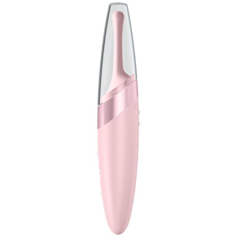 SATISFYER - ESTIMULADOR DE CLÍTORIS TWIRLING DELIGHT ROSA