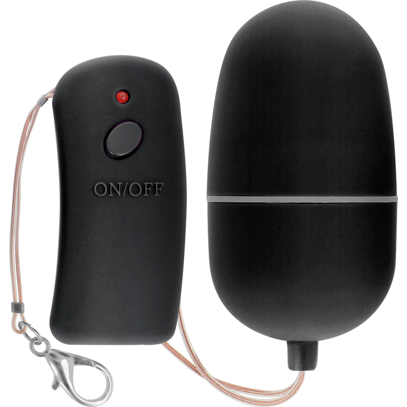 ONLINE - HUEVO VIBRADOR CON CONTROL REMOTO NEGRO