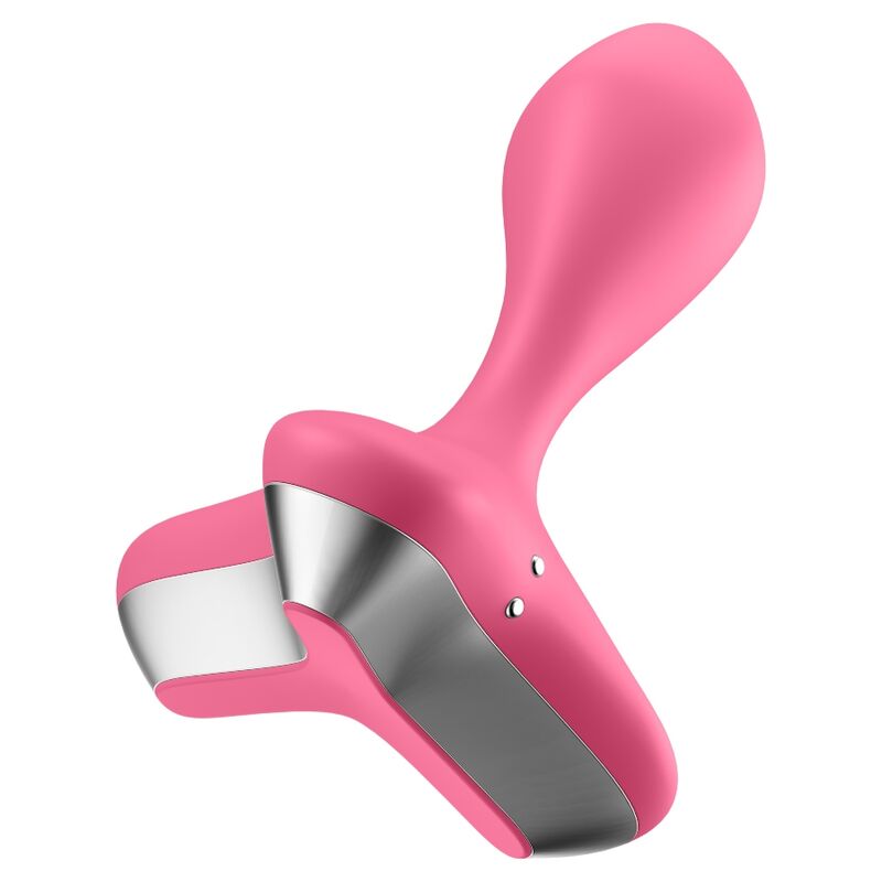 SATISFYER - PLUG VIBRADOR GAME CHANGER ROSA