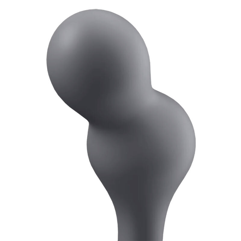 SATISFYER - PLUG VIBRADOR DEEP DIVER APP GRIS