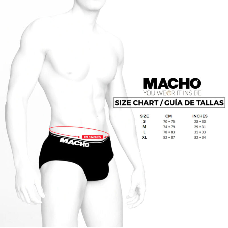 HOMBRE - MS24A ROPA INTERIOR CALZONCILLO AMARILLO OSCURO S