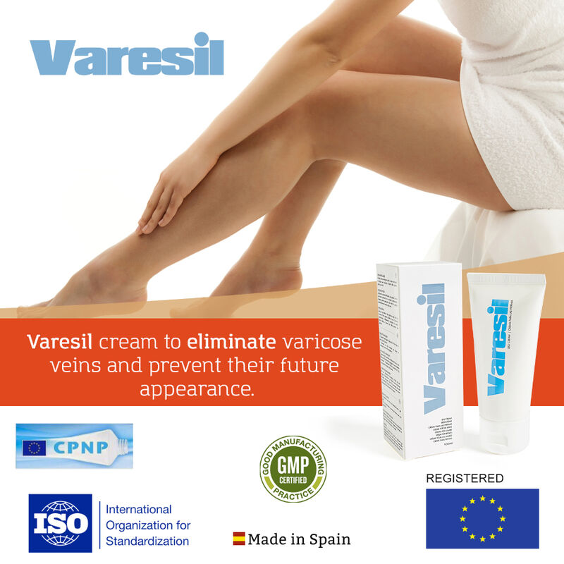 500 COSMÉTICOS - TRATAMIENTO CON CREMA VARESIL PARA VARICES