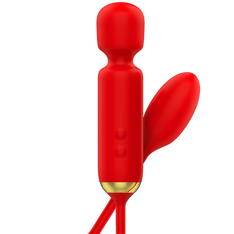 MIA - TUSCANY VARITA DOBLE PLACER + HUEVO VIBRADOR