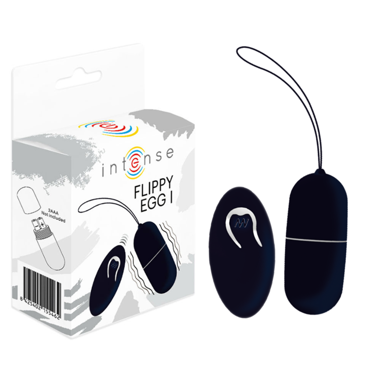 INTENSE - FLIPPY I OGG VIBRADOR CON CONTROL REMOTO NEGRO