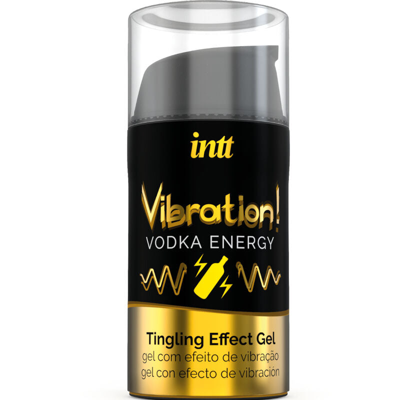 INTT - POTENTE GEL VIBRANTE ESTIMULANTE ÍNTIMO VODKA LÍQUIDO 15ML