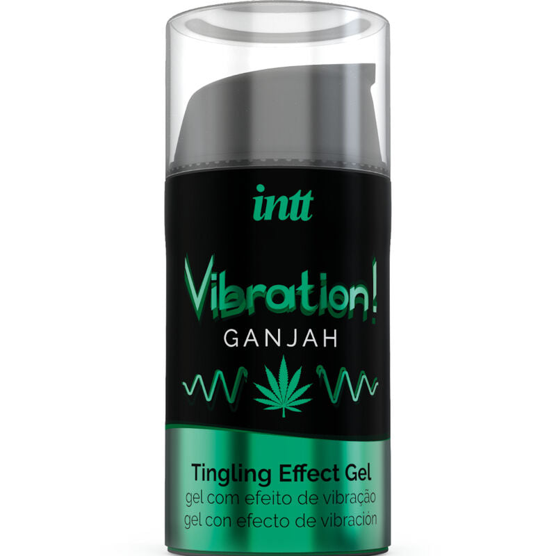 INTT - POTENTE ESTIMULANTE ÍNTIMO LÍQUIDO GEL VIBRADOR DE CANNABIS 15ML