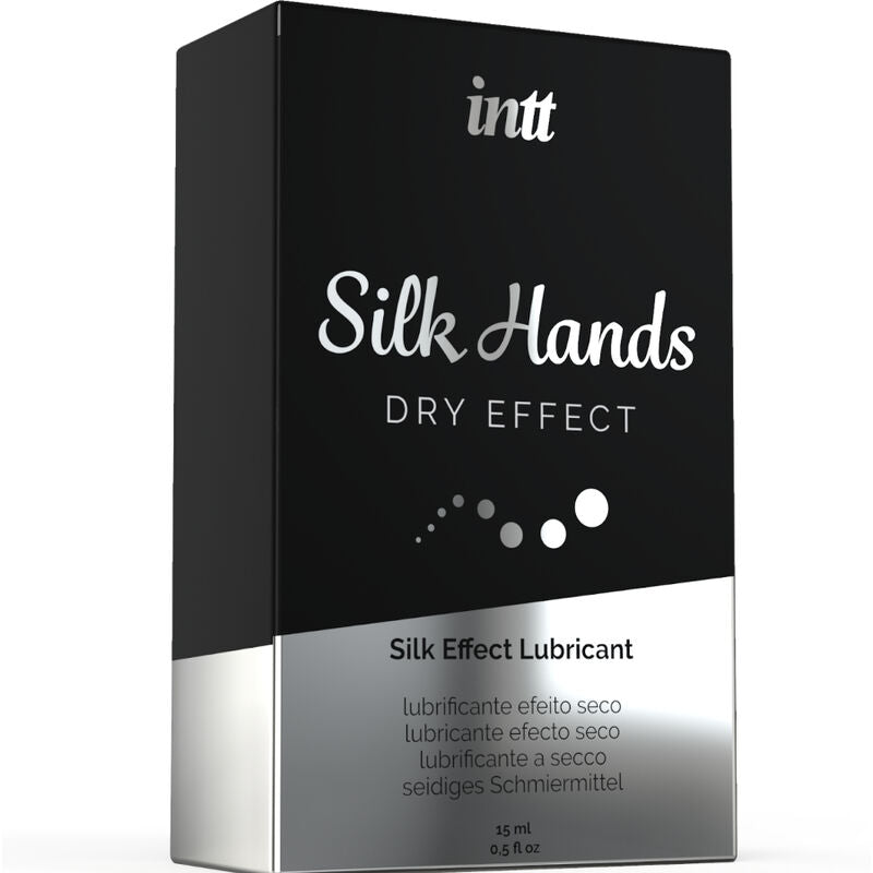 LUBRICANTES INTT - LUBRICANTE PARA MANOS SILK FÓRMULA CONCENTRADA DE SILICONA 15 ML