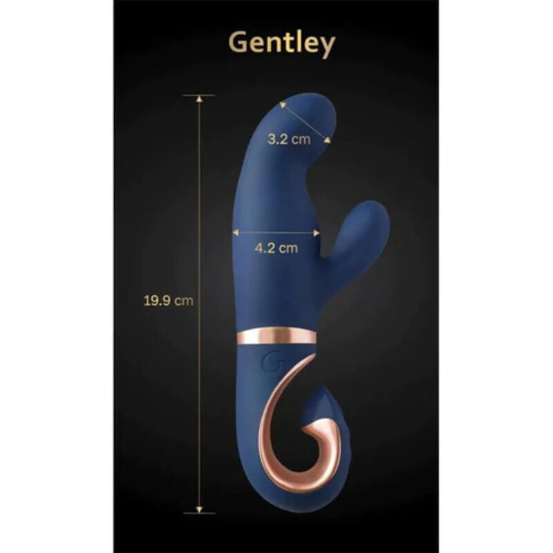 G-VIBE - VIBRADOR SUAVE PARA EL PUNTO G AZUL CARIBEÑO