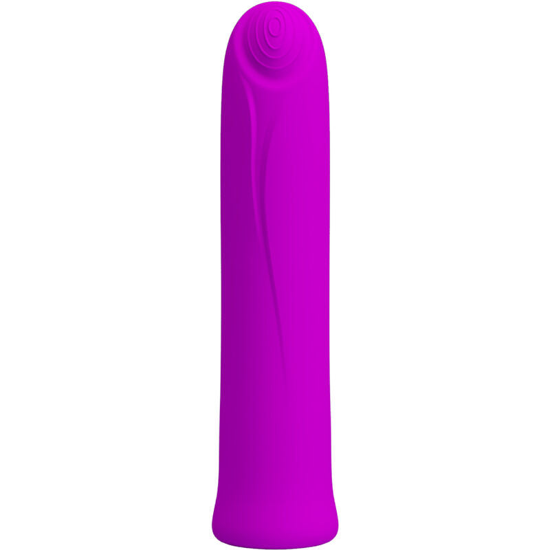 VIBRADOR CURTIS MINI SUPER POWER 12 VIBRACIONES DE SILICONA VIOLETA