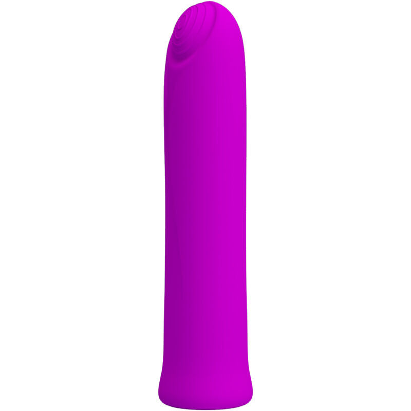 VIBRADOR CURTIS MINI SUPER POWER 12 VIBRACIONES DE SILICONA VIOLETA
