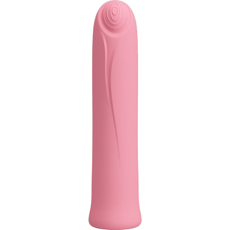 VIBRADOR CURTIS MINI SUPER POWER 12 VIBRACIONES DE SILICONA ROSA