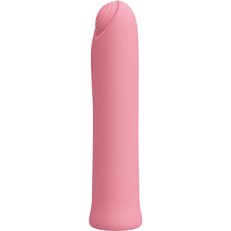 VIBRADOR CURTIS MINI SUPER POWER 12 VIBRACIONES DE SILICONA ROSA