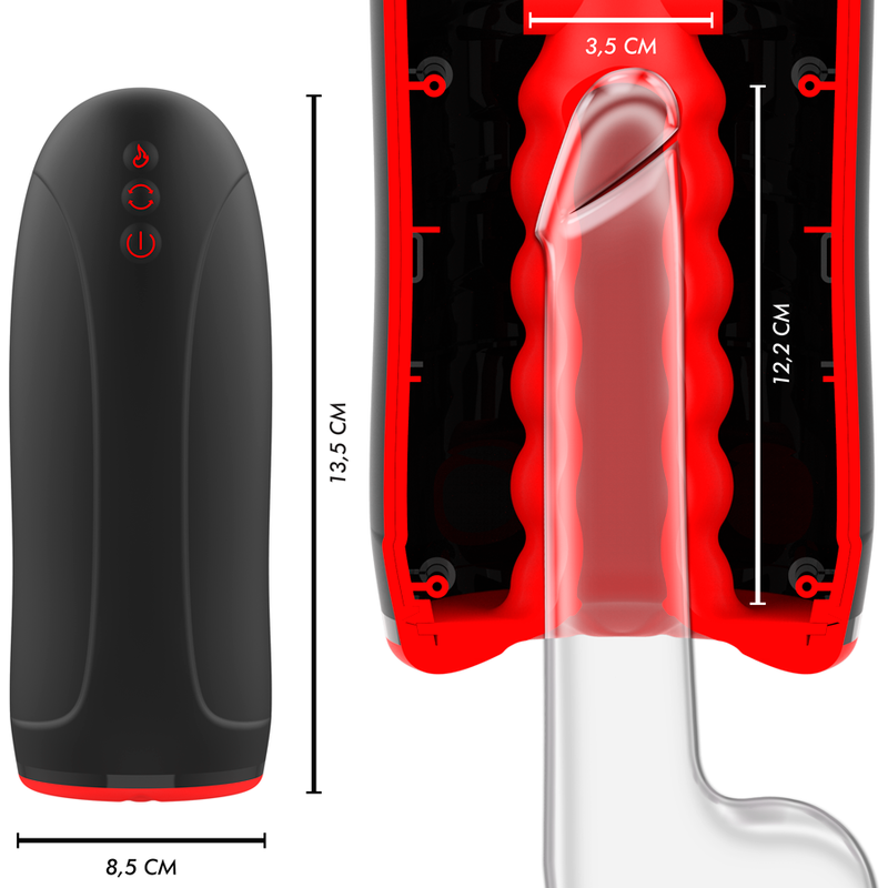 JAMYJOB - SWING-R EFECTO CALENTAMIENTO, TECNOLOGÍA SWING Y MASTURBADOR VIBRADOR