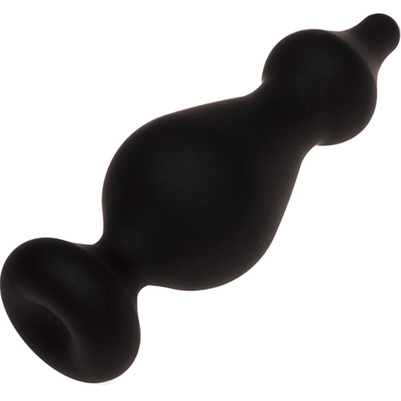 ADRIEN LASTIC - PLUG ANAL DE SILICONA AMUSE NEGRO TALLA L