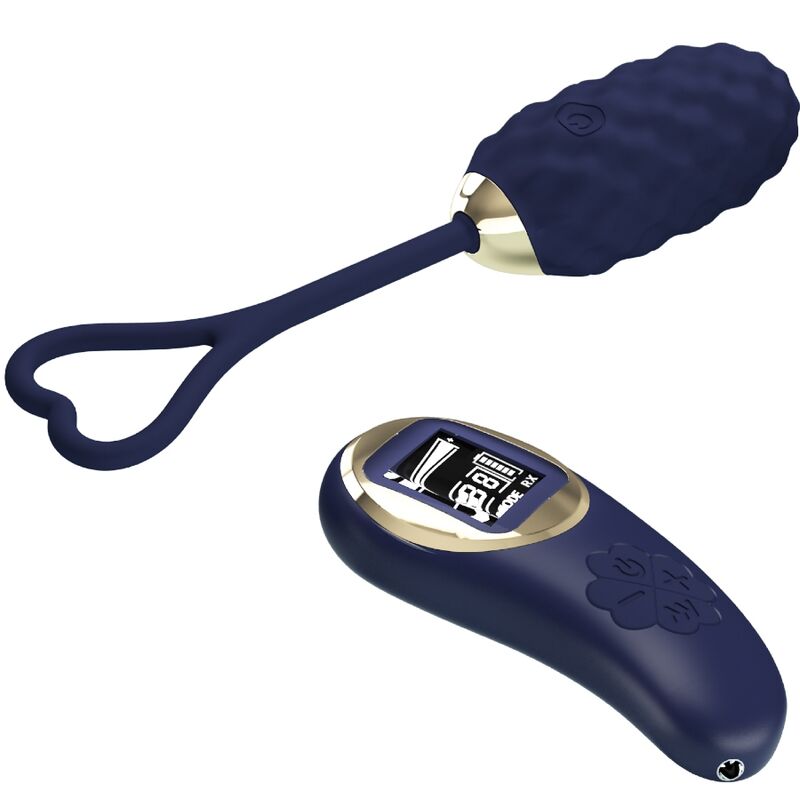 PRETTY LOVE - HUEVO VIBRADOR CON CONTROL REMOTO VIVIAN BLUE