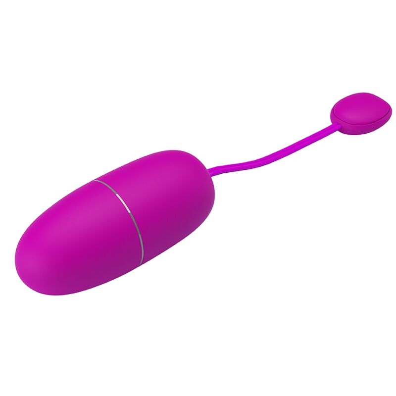 PRETTY LOVE - HUEVO VIBRADOR NINFA CONTROLADO POR APLICACIÓN PÚRPURA