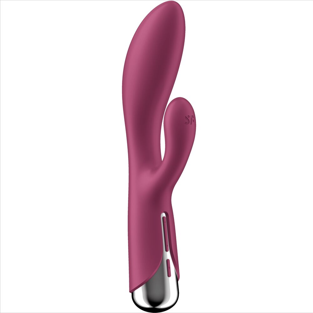 SATISFYER - ROTARY RABBIT 1 ESTIMULACIÓN DEL CLÍTORIS Y PUNTO G ROJO