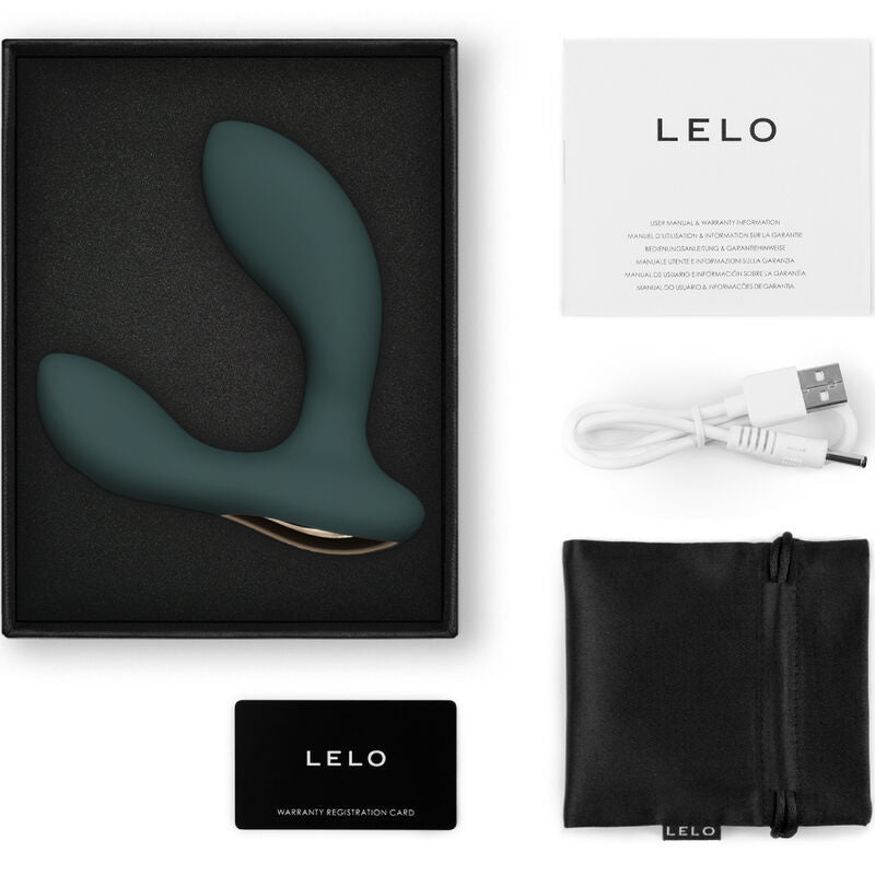 LELO - MASAJEADOR DE PRÓSTATA HUGO 2 GREEN