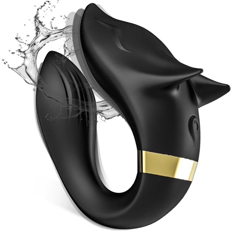 ARMONY - FOX VIBRADOR PARA PAREJAS CONTROL REMOTO NEGRO