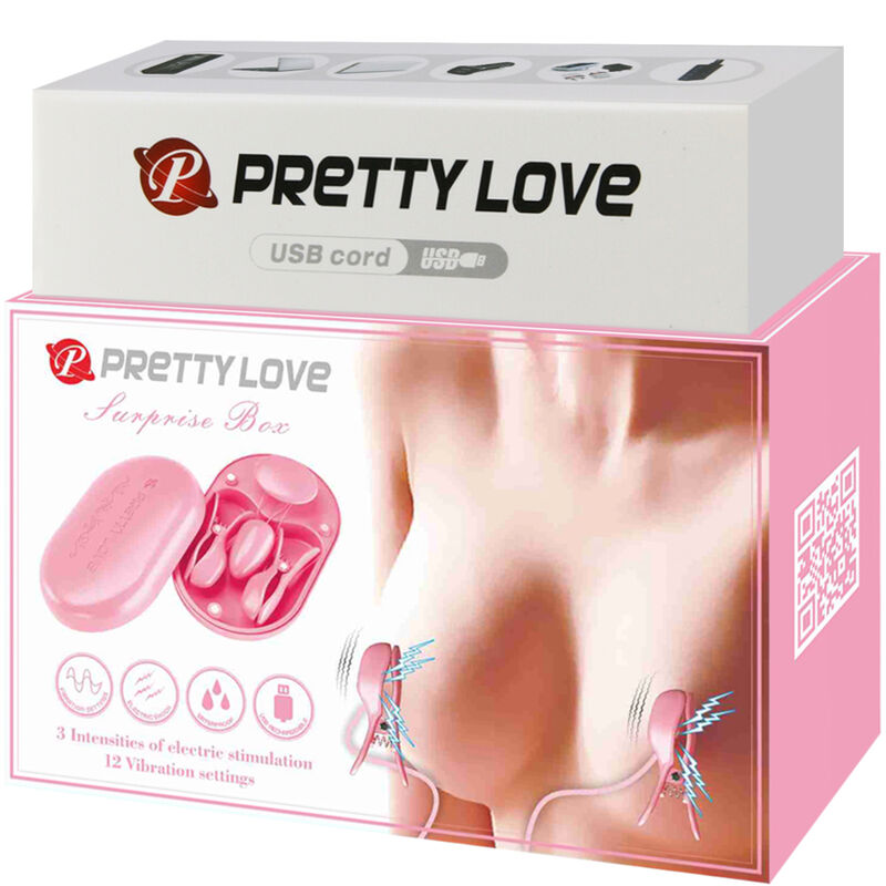 PRETTY LOVE - CAJA SORPRESA PIN ELECTROESTIMULANTE ROSA