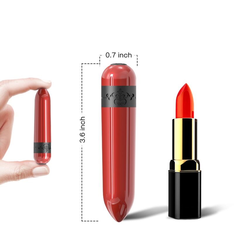 FOGUETE VIBRADOR BALA FÚCSIA
