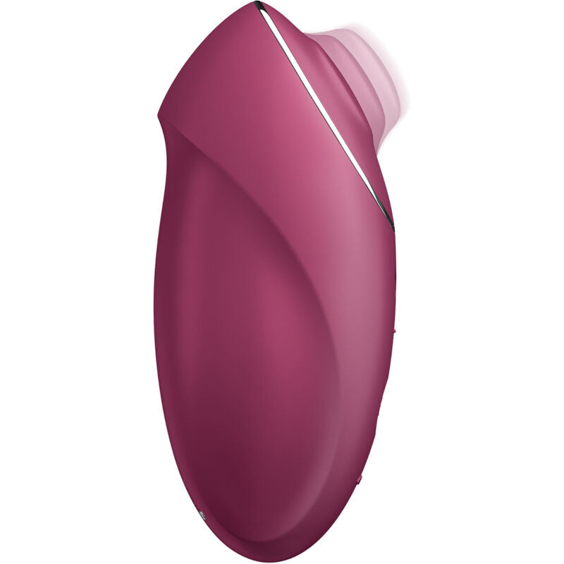SATISFYER - TAP & CLIMAX 1 VIBRADOR DE APOYO ROJO