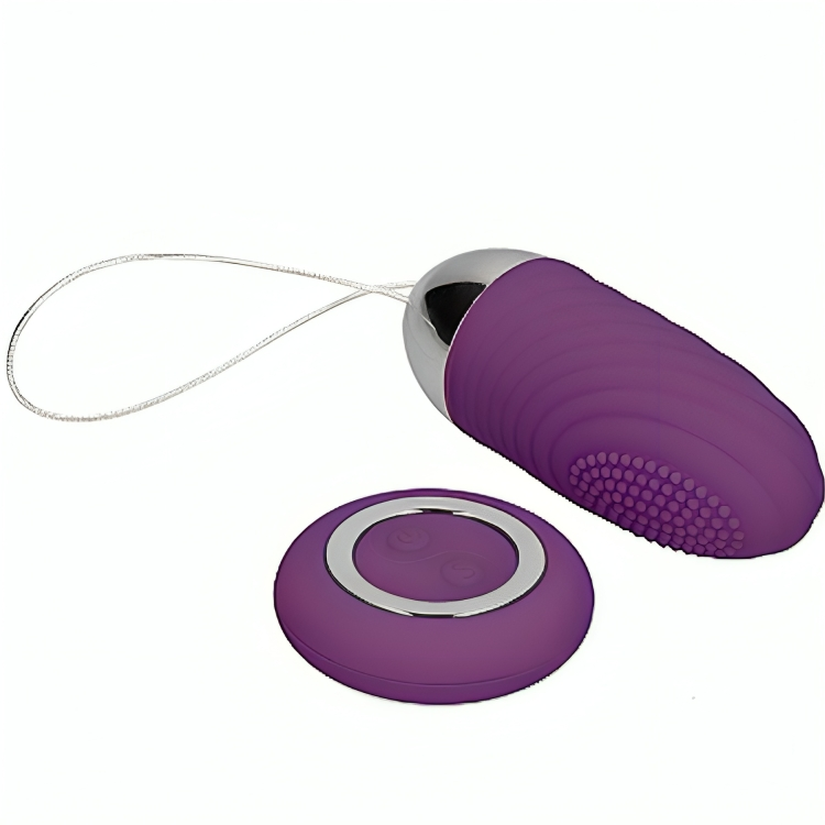 ARMONY - HUEVO VIBRADOR GRANULAR CON CONTROL REMOTO JIUUY VIOLET