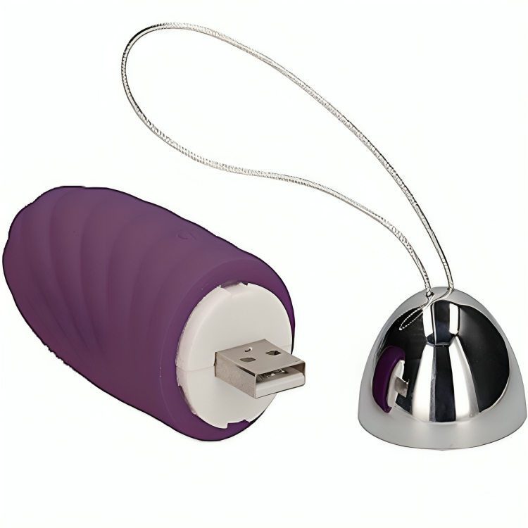 ARMONY - HUEVO VIBRADOR GRANULAR CON CONTROL REMOTO JIUUY VIOLET