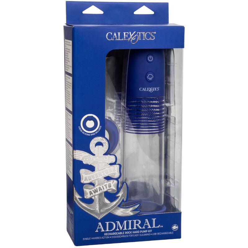 CALEXOTICS - KIT BOMBA DE ERECCION RECARGABLE ADMIRAL