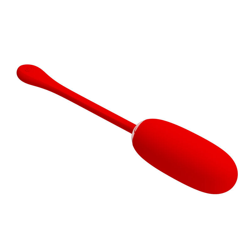 PRETTY LOVE - HUEVO VIBRADOR RECARGABLE Y A PRUEBA DE AGUA JULIUS ROJO