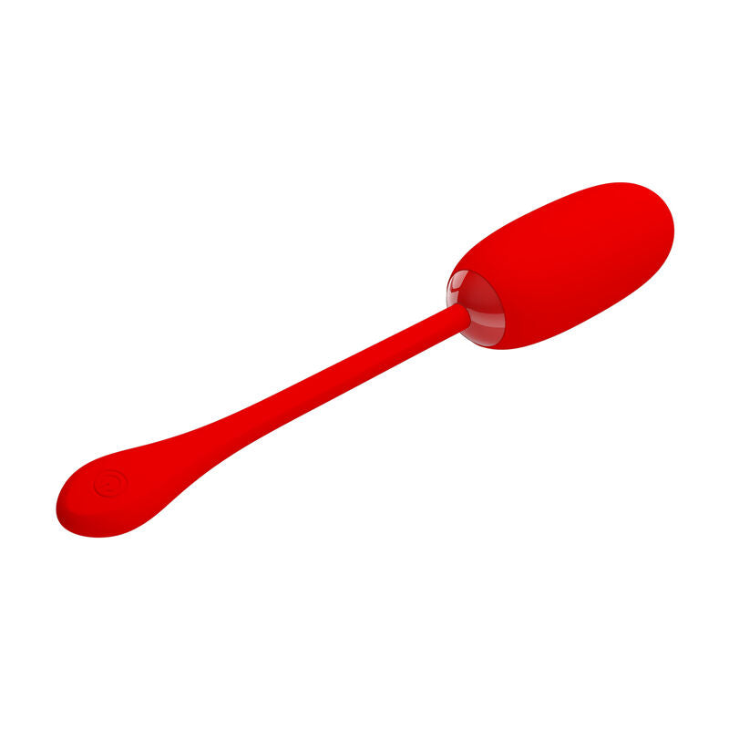PRETTY LOVE - HUEVO VIBRADOR RECARGABLE Y A PRUEBA DE AGUA JULIUS ROJO