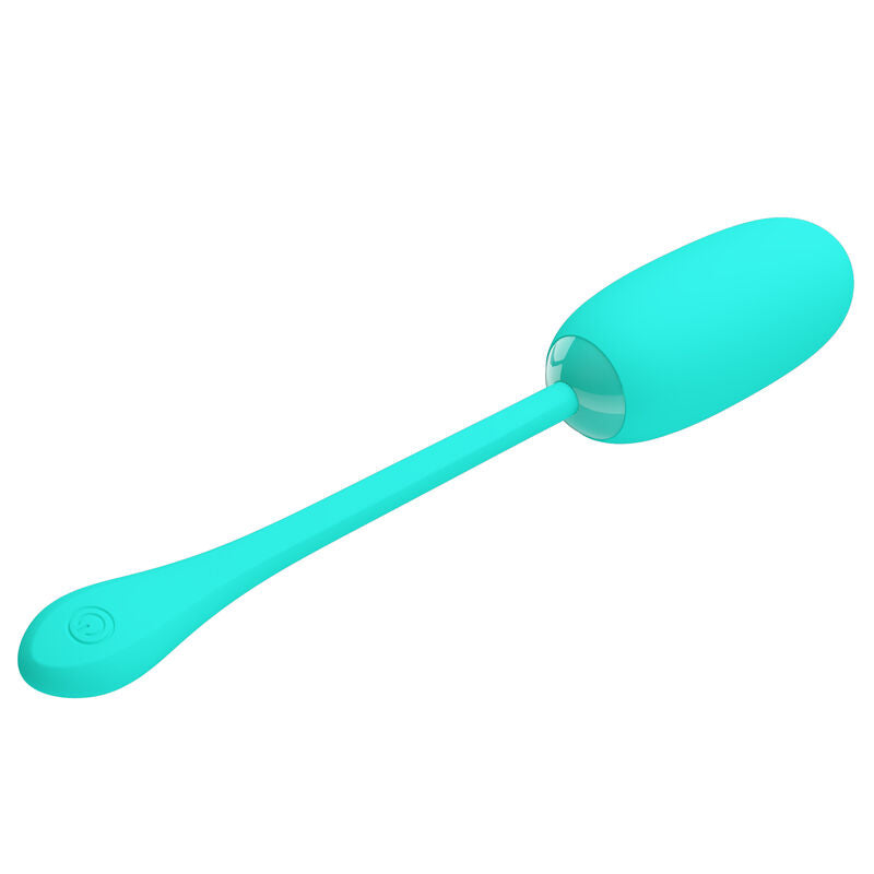PRETTY LOVE - HUEVO VIBRADOR RECARGABLE Y A PRUEBA DE AGUA JULIUS AQUA GREEN