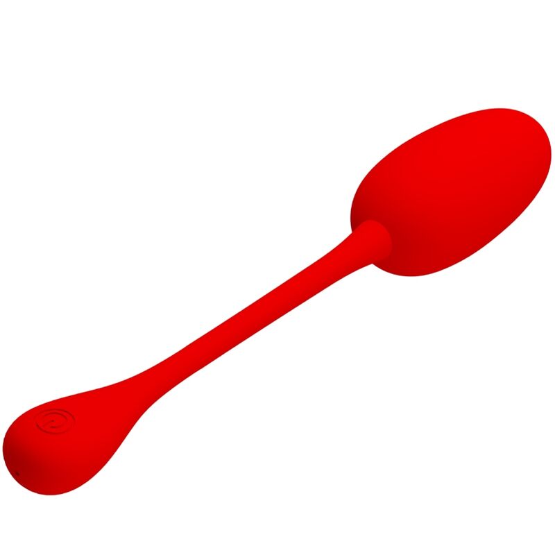PRETTY LOVE - HUEVO VIBRADOR KNUCKER RECARGABLE ROJO
