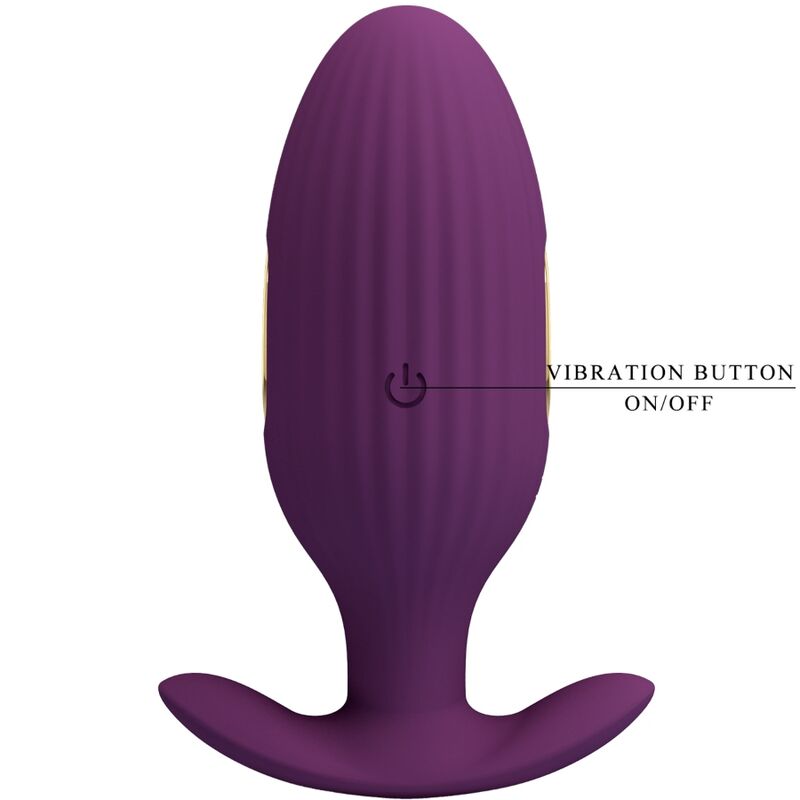 PRETTY LOVE - PLUG ANAL CONTROLADO POR APLICACIÓN PURPLE JEFFERSON