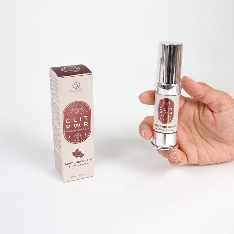SECRET PLAY - CLIT PWR CLITORIS BLASS CHOCOLATE CON MENTA