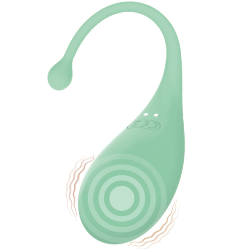 ADRIEN LASTIC - HUEVO VIBRADOR DE PALPITACIÓN VERDE + APLICACIÓN GRATUITA