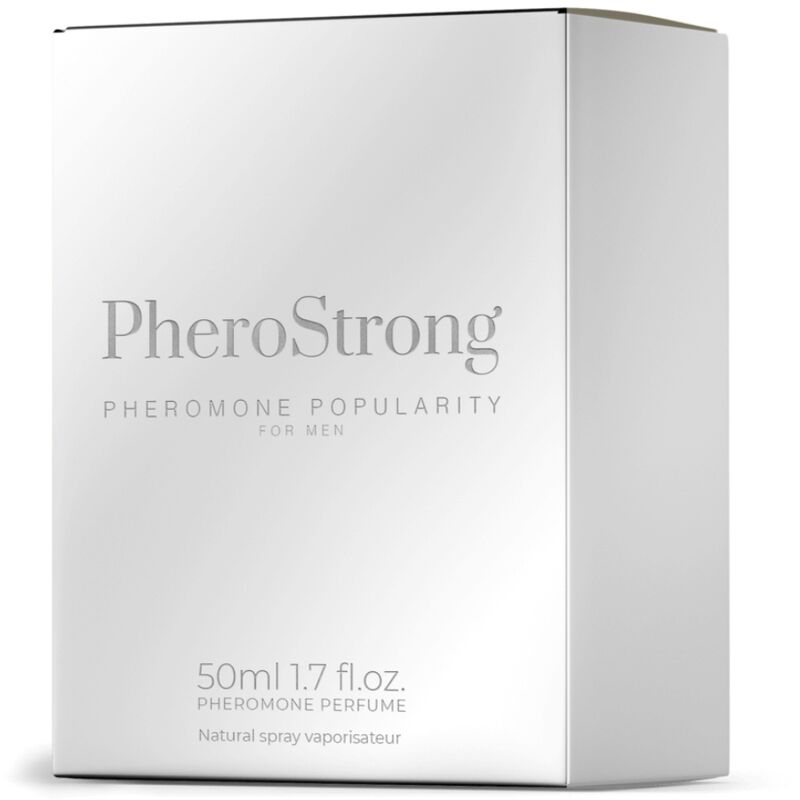 PHEROSTRONG - PERFUME POPULAR DE FEROMONAS PARA HOMBRES 50 ML