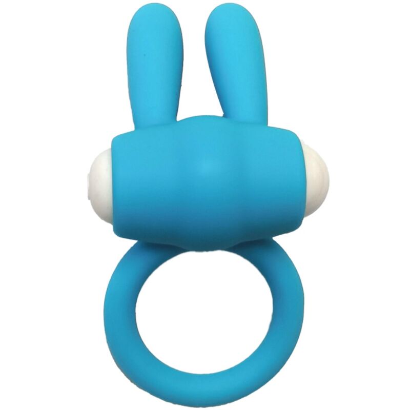 ARMONY - ANILLO VIBRADOR DE SILICONA NEGRO MR BUNNY
