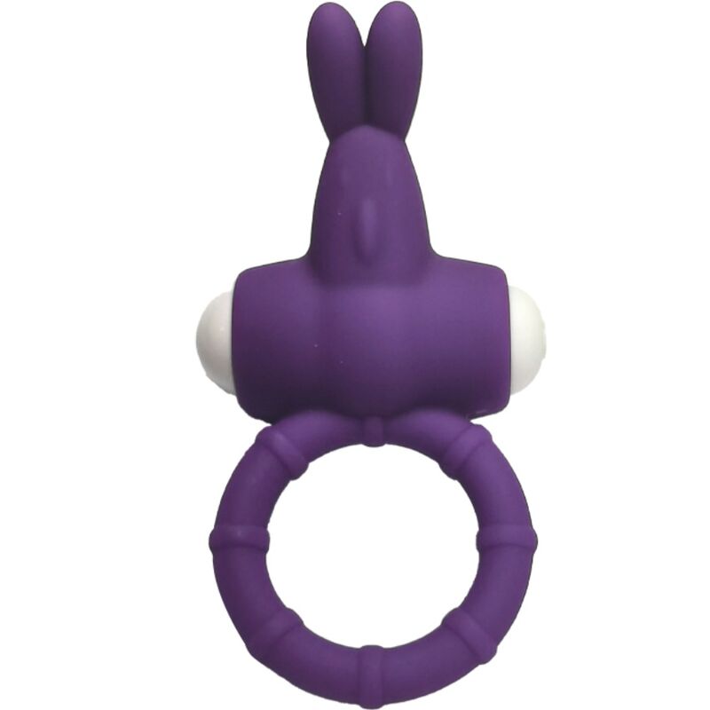 ARMONY - ANILLO VIBRADOR DE SILICONA MORADO MS BUNNY