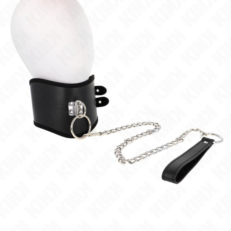 KINK - COLLAR DE 65 CM CON CORREA DE ANCHO AJUSTABLE 40-55 CM X 10 CM