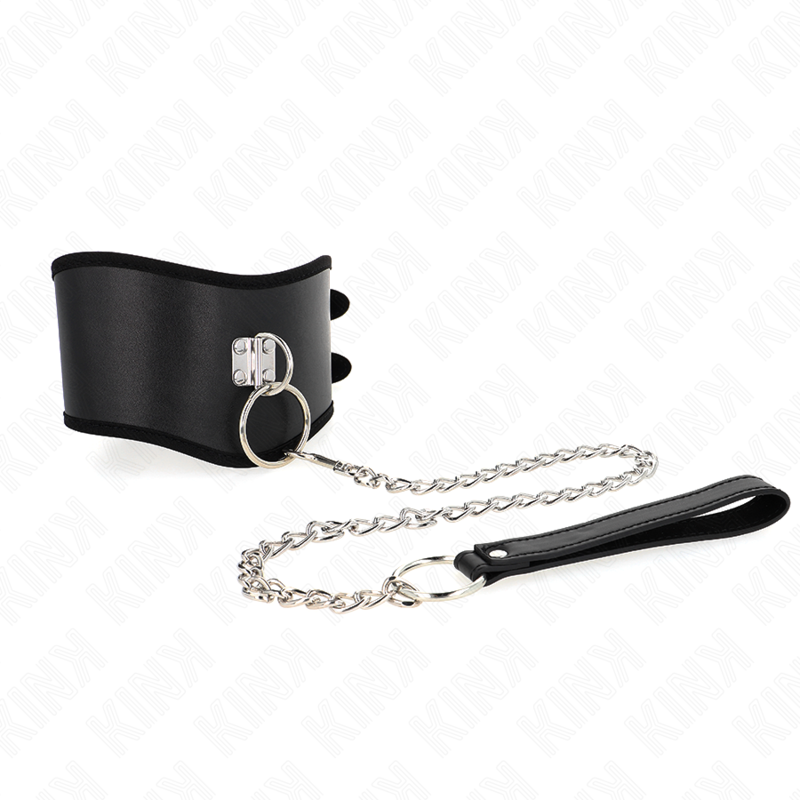 KINK - COLLAR DE 65 CM CON CORREA DE ANCHO AJUSTABLE 40-55 CM X 10 CM