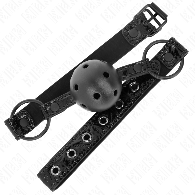 KINK - MORDAZA DIAMANTE BOLA STANDARD 4,5 CM MODELO 3 64,5 CM AJUSTABLE 42-60 CM