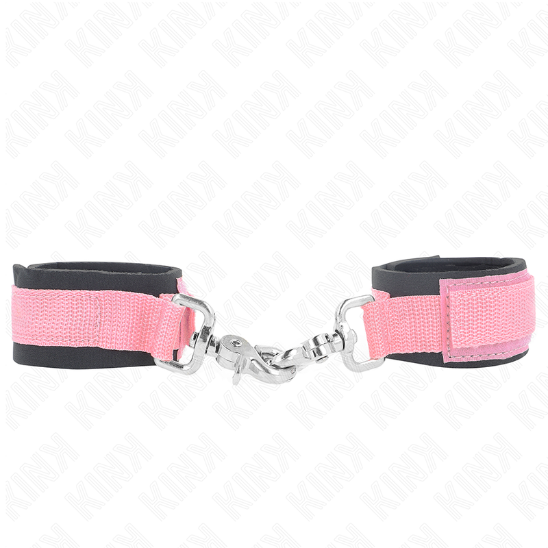 KINK - PUÑOS DE NEOPRENO AJUSTABLES ROSA AJUSTABLES 22-34 CM