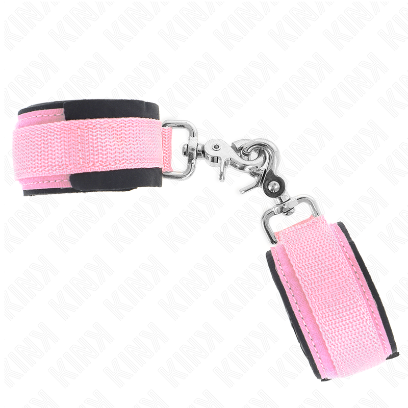 KINK - PUÑOS DE NEOPRENO AJUSTABLES ROSA AJUSTABLES 22-34 CM