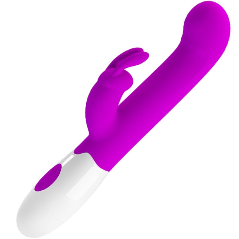 PRETTY LOVE - VIBRADOR CENTAUR CONEJO 30 MODOS DE VIBRACIÓN MORADO