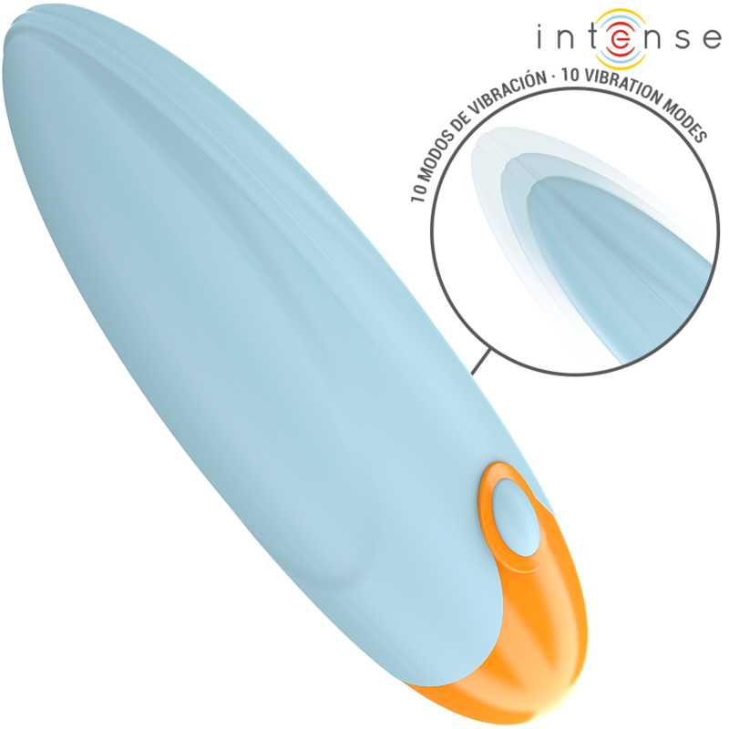MIKE VIBRATING BULLET 10 VIBRAÇÕES CONTROLE REMOTO AZUL